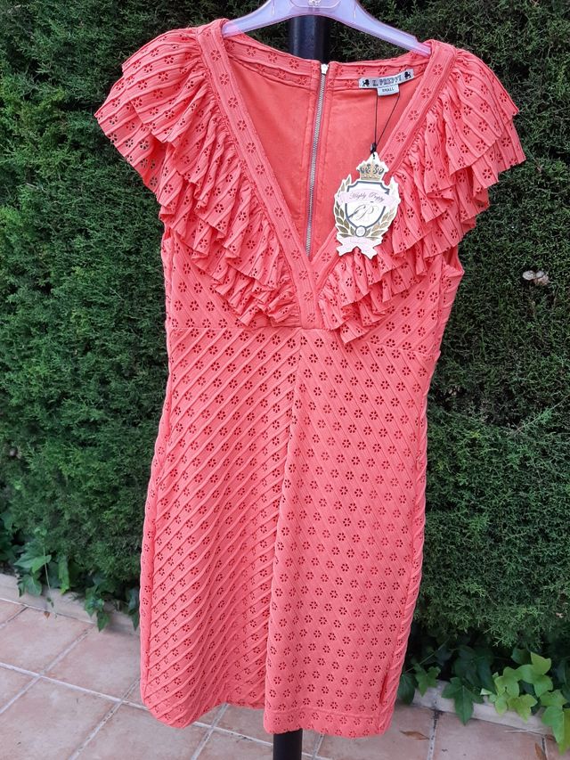 Vestido coral Highly Preppy