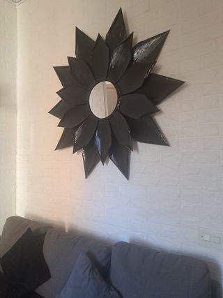 Specchio da sole nero - Decoro