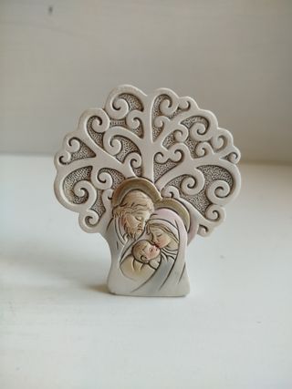 Sacra Famiglia - Statuetta Albero