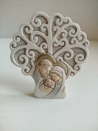 Sacra Famiglia - Statuetta Albero