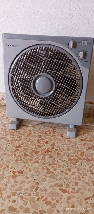 Ventilador Lazer Gris