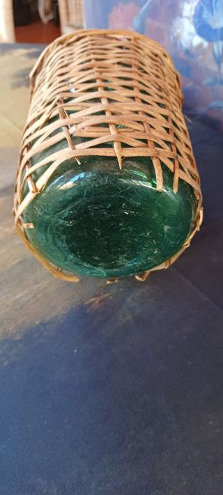 Fiaschetta Vino Vintage in vimini