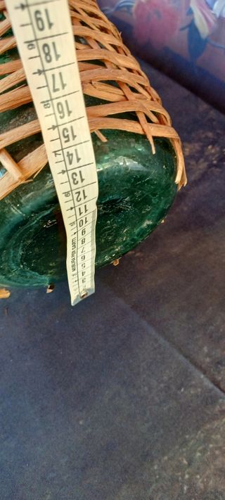 Fiaschetta Vino Vintage in vimini