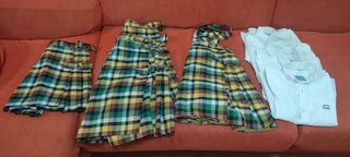 Uniforme colegio Adonai: faldas y camisas