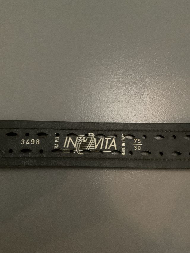 Cintura Uomo Pelle Nera