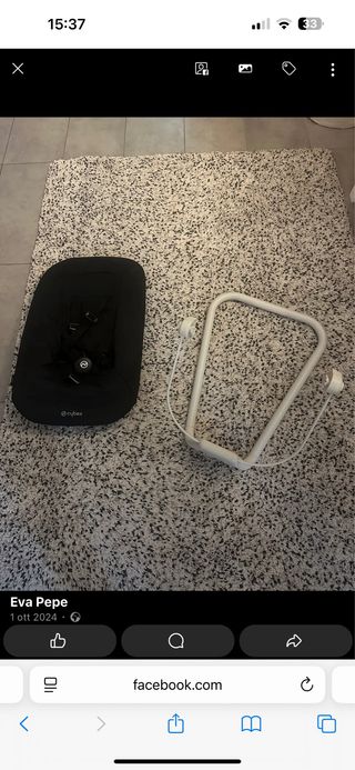 Sdraietta Cybex Lemo - Nero