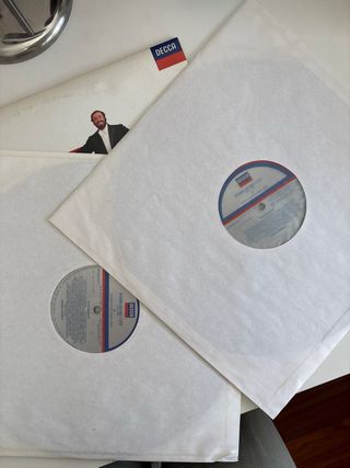 Disco de vinilo Pavarotti