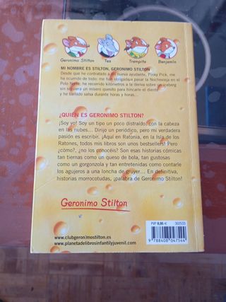 Mi nombre es Stilton.Geronimo Stilton 