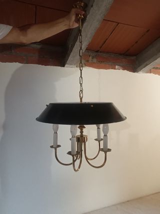Lámpara techo vintage 5 luces
