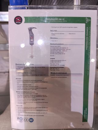 Batidora Sammic XM-12