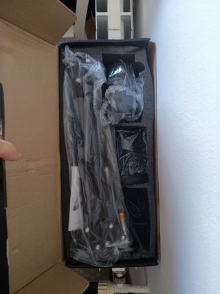 Micrófono Gamer RGB con brazo