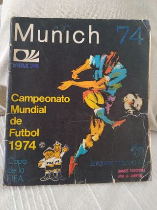 Álbum completo Mundial Munich 74