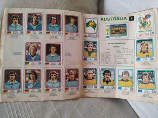 Álbum completo Mundial Munich 74