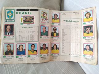 Álbum completo Mundial Munich 74