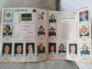 Álbum completo Mundial Munich 74