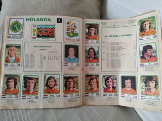Álbum completo Mundial Munich 74