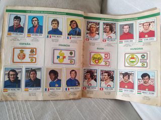 Álbum completo Mundial Munich 74