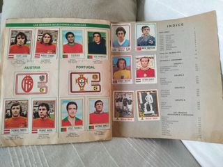 Álbum completo Mundial Munich 74