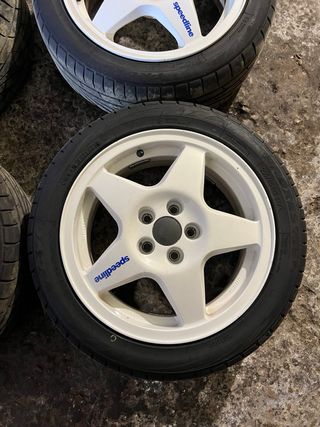 4 Ruedas Speedline 15" Originales 5x100 NEGOCIABLE