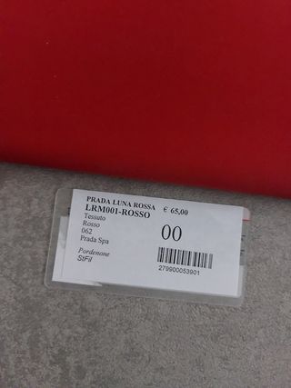 Portafoglio Luna Rossa Nuovo con Cartellino 