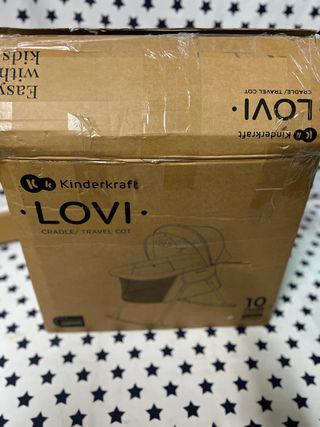 Cuna LOVI Kinderkraft - mecedora