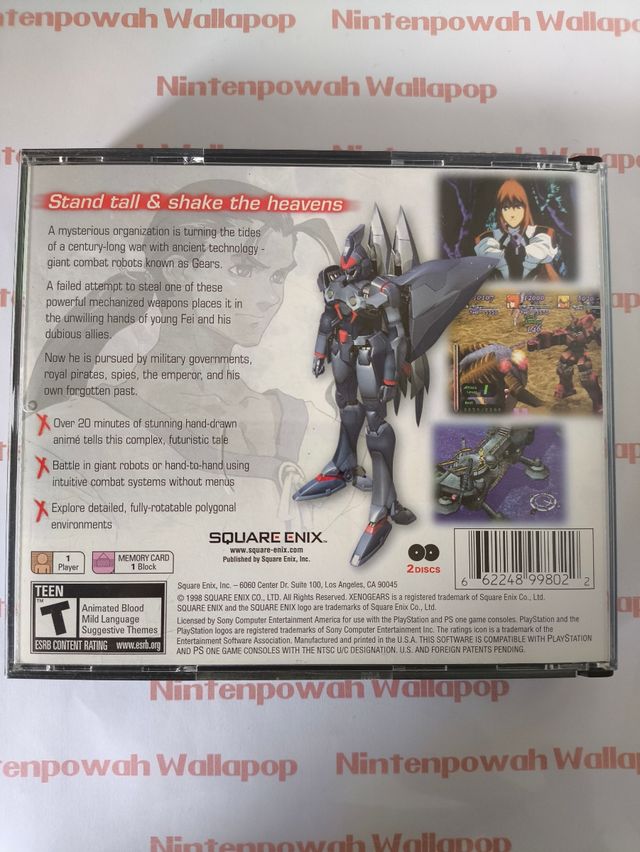 Xenogears PS1 (PlayStation) - Greatest Hits