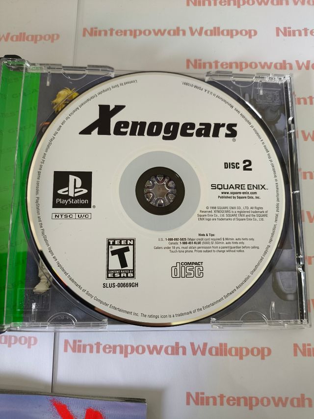 Xenogears PS1 (PlayStation) - Greatest Hits
