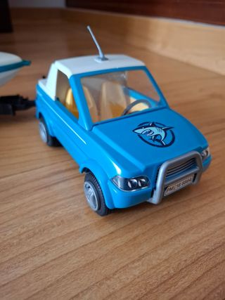 Playmobil: Pickup + Lancha