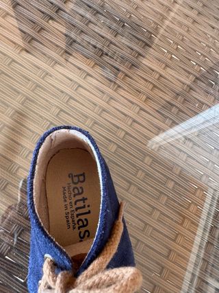 Botas niño azul marino talla 21