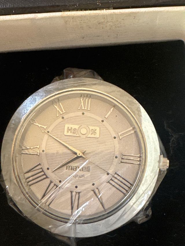 Orologio Maxell in argento