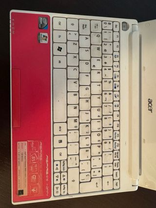 Netbook Acer Aspire One rosa