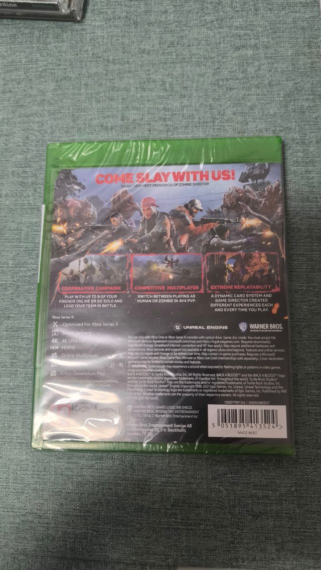 Back Blood 4 - Xbox Series X/ Xbox One