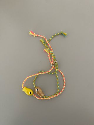 Pulseras cerámica pez multicolor