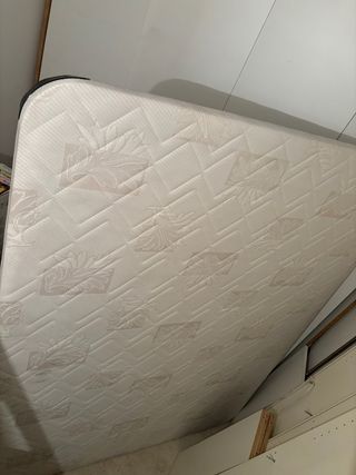 Somier 150x190cm beige