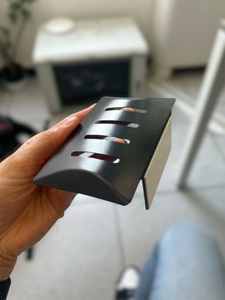 Porta Saponetta Metallo Nero