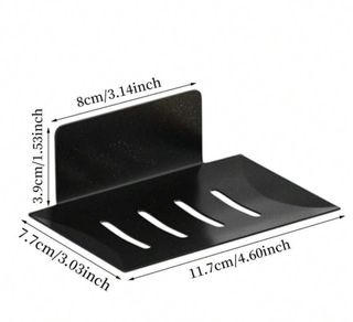 Porta Saponetta Metallo Nero