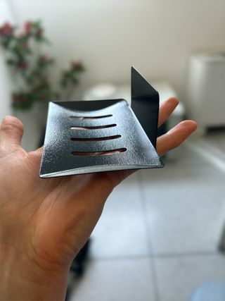 Porta Saponetta Metallo Nero