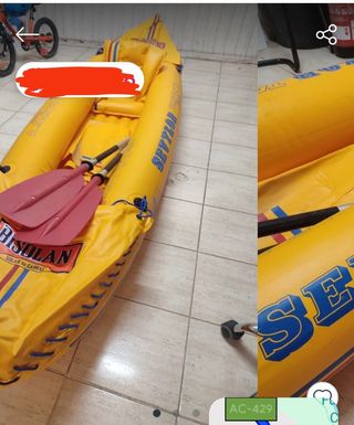 Kayak inflable Sevylor 2 plazas