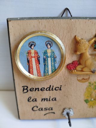 Appendi chiavi vintage Benedici la mia Casa