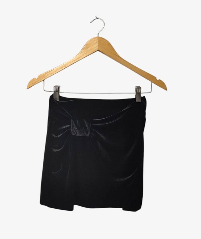 Falda negra Mango mujer Talla S