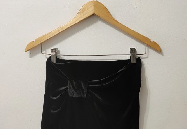 Falda negra Mango mujer Talla S