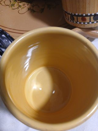 Set da tè  o altra bevanda etnico in ceramica