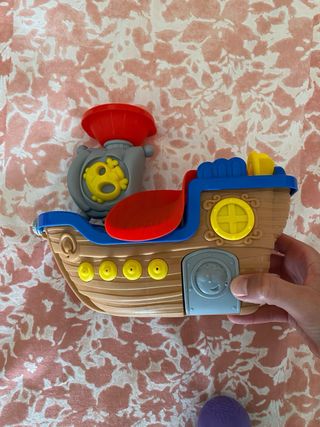 Barco Pirata para bañera de Juguettos