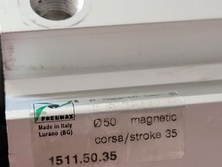 Cilindro neumático Preumax Ø50mm - 35mm