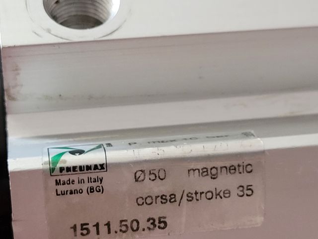 Cilindro neumático Preumax Ø50mm - 35mm