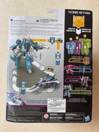 Transformers Titans Return: Caliburst & Slugslinge