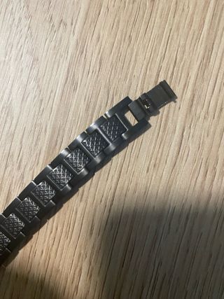 Pulsera Lacoste negra - Acero inoxidable