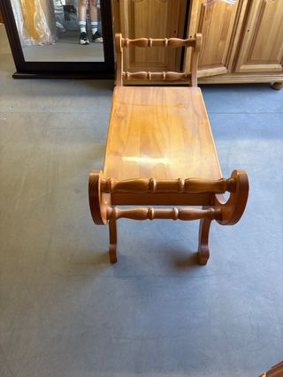 Marquesita-Banquito madera maciza pino