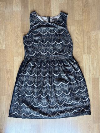 Vestido Cortefiel negro - Talla 42