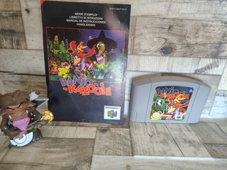 Banjo-Kazooie N64 (Nintendo 64) + Manual. Sin Caja